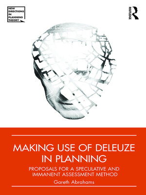 cover image of Making Use of Deleuze in Planning